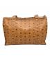 MCM (エムシーエム) トートバッグ キャメル：13000円
