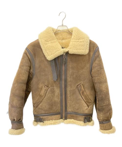 AVIREX（アヴィレックス）AVIREX (アヴィレックス) B-3ムートンフライトジャケット ブラウン サイズ:36の古着・服飾アイテム