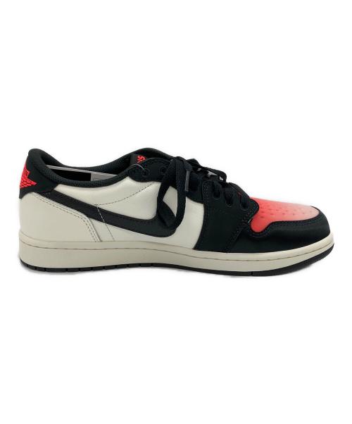 NIKE（ナイキ）NIKE (ナイキ) Paris Saint-Germain (パリサンジェルマン) AIR JORDAN 1 RETRO LOW OG PSG ホワイト×レッド サイズ:28cm 未使用品の古着・服飾アイテム