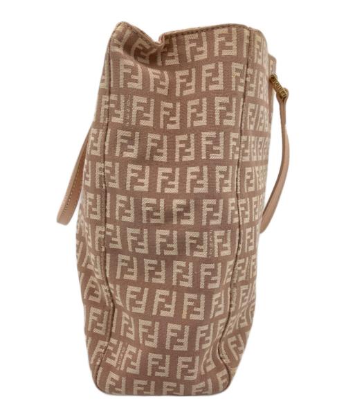 FENDI（フェンディ）FENDI (フェンディ) トートバッグ ピンクベージュの古着・服飾アイテム