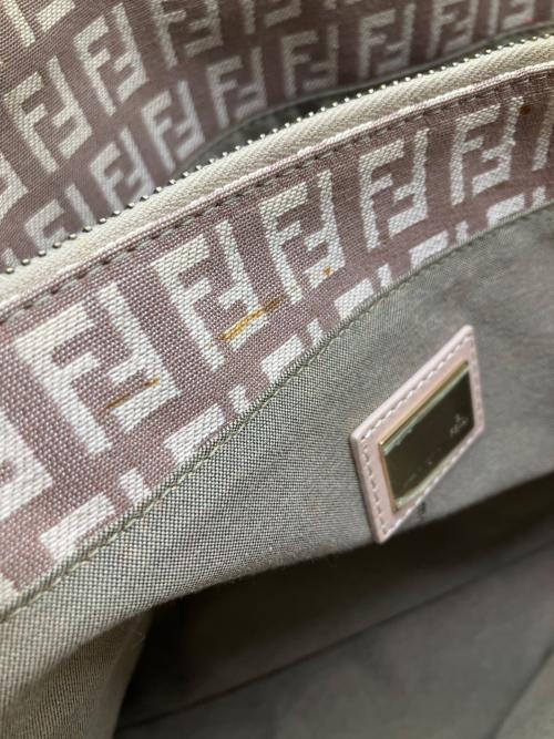 FENDI（フェンディ）FENDI (フェンディ) トートバッグ ピンクベージュの古着・服飾アイテム
