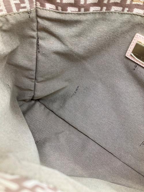 FENDI（フェンディ）FENDI (フェンディ) トートバッグ ピンクベージュの古着・服飾アイテム