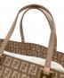 中古・古着 FENDI (フェンディ) トートバッグ ピンクベージュ：50000円