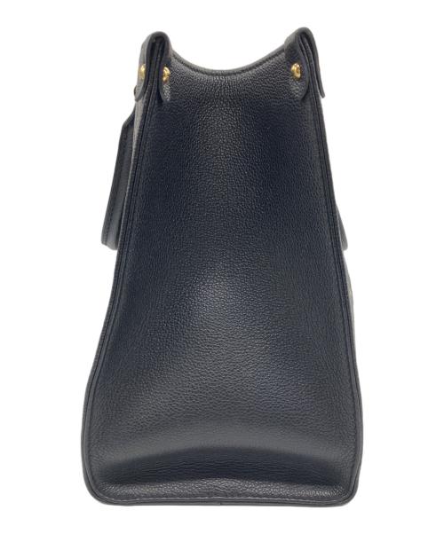 LOUIS VUITTON（ルイ ヴィトン）LOUIS VUITTON (ルイ ヴィトン) オンザゴーMM ブラック×ベージュの古着・服飾アイテム