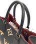 中古・古着 LOUIS VUITTON (ルイ ヴィトン) オンザゴーMM ブラック×ベージュ：250000円