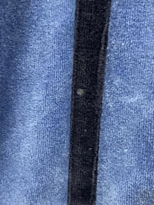SUPREME（シュプリーム）SUPREME (シュプリーム) Grid Taping Velour Jacket ブルー×ブラック サイズ:Lの古着・服飾アイテム