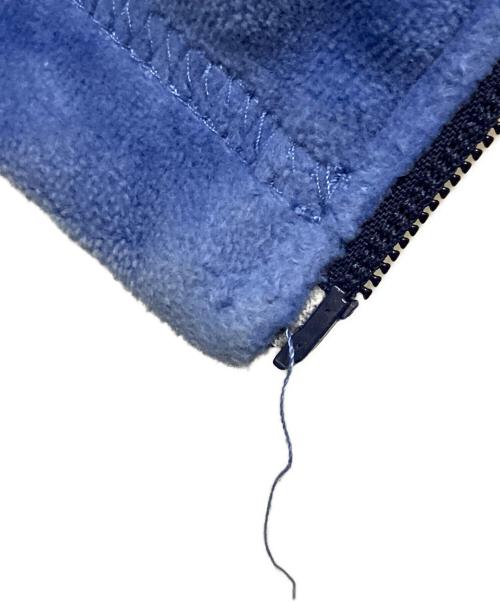 SUPREME（シュプリーム）SUPREME (シュプリーム) Grid Taping Velour Jacket ブルー×ブラック サイズ:Lの古着・服飾アイテム