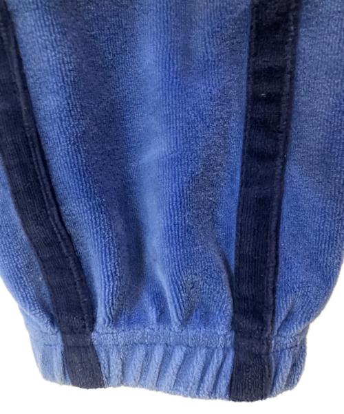 SUPREME（シュプリーム）SUPREME (シュプリーム) Grid Taping Velour Jacket ブルー×ブラック サイズ:Lの古着・服飾アイテム