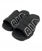 NIKEナイキ）の古着「AIR MORE UPTEMPO SLIDE」｜ブラック