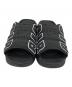 NIKE (ナイキ) AIR MORE UPTEMPO SLIDE ブラック サイズ:27cm：8000円