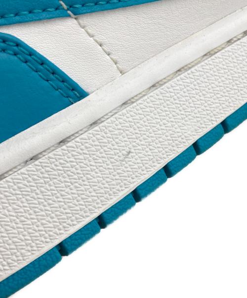 NIKE（ナイキ）NIKE (ナイキ) AIR JORDAN 1 LOW ホワイト×ブルー サイズ:２７cmの古着・服飾アイテム