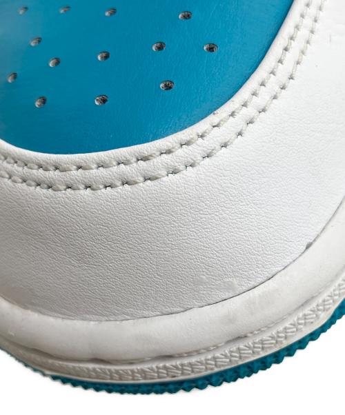 NIKE（ナイキ）NIKE (ナイキ) AIR JORDAN 1 LOW ホワイト×ブルー サイズ:２７cmの古着・服飾アイテム