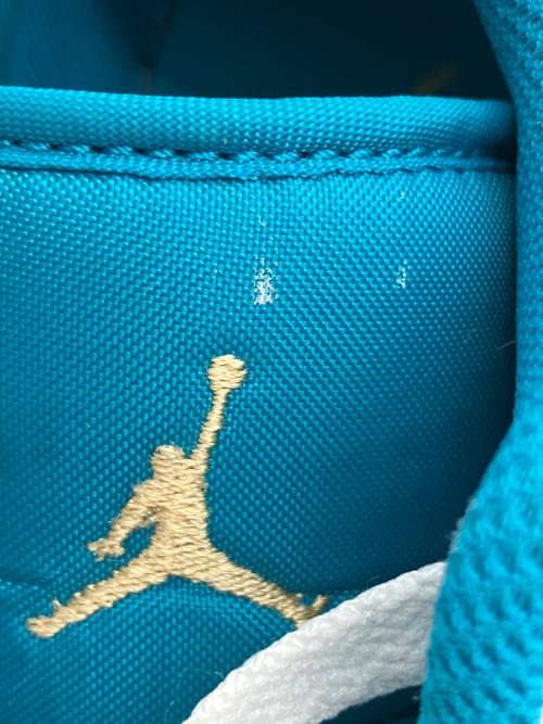 NIKE（ナイキ）NIKE (ナイキ) AIR JORDAN 1 LOW ホワイト×ブルー サイズ:２７cmの古着・服飾アイテム