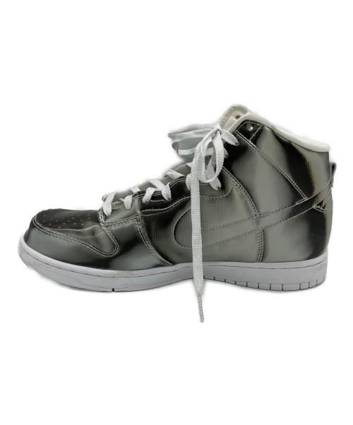 NIKE（ナイキ）NIKE (ナイキ) CLOT (クロット) DUNK HIGH シルバー サイズ:28cmの古着・服飾アイテム
