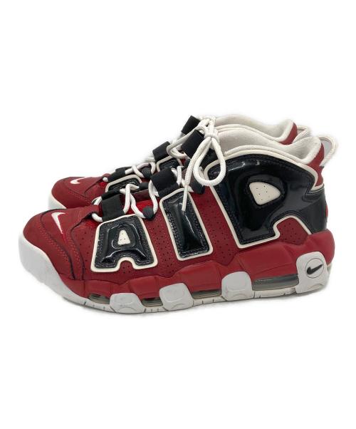 NIKE（ナイキ）NIKE (ナイキ) AIR MORE UPTEMPO 96 レッド×ブラック サイズ:27.5cmの古着・服飾アイテム