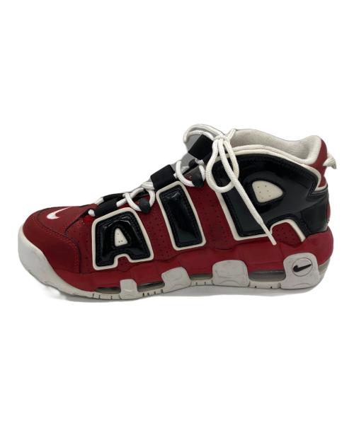 NIKE（ナイキ）NIKE (ナイキ) AIR MORE UPTEMPO 96 レッド×ブラック サイズ:27.5cmの古着・服飾アイテム