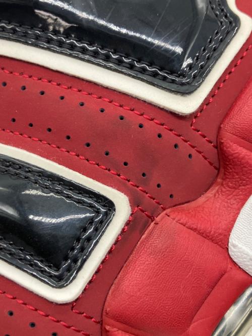 NIKE（ナイキ）NIKE (ナイキ) AIR MORE UPTEMPO 96 レッド×ブラック サイズ:27.5cmの古着・服飾アイテム