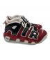 中古・古着 NIKE (ナイキ) AIR MORE UPTEMPO 96 レッド×ブラック サイズ:27.5cm：8000円