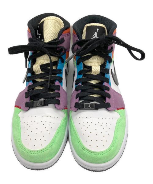 NIKE（ナイキ）NIKE (ナイキ) AIR JORDAN 1 MID SE マルチカラー サイズ:25cmの古着・服飾アイテム
