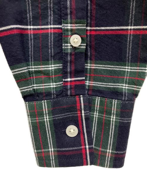 FRED PERRY（フレッドペリー）FRED PERRY (フレッドペリー) シャツワンピース ブラック×グリーン サイズ:36の古着・服飾アイテム