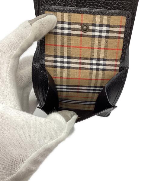 Burberry's（バーバリーズ）Burberry's (バーバリーズ) 2つ折り財布 ブラックの古着・服飾アイテム
