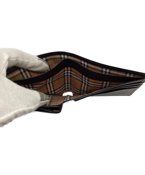 Burberry's（バーバリーズ）Burberry's (バーバリーズ) 2つ折り財布 ブラックの古着・服飾アイテム