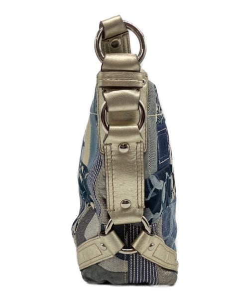 COACH（コーチ）COACH (コーチ) ワンショルダーバッグ ブルーの古着・服飾アイテム