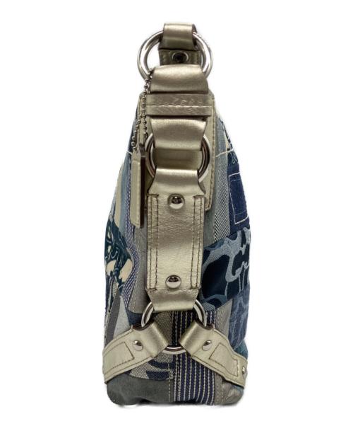 COACH（コーチ）COACH (コーチ) ワンショルダーバッグ ブルーの古着・服飾アイテム