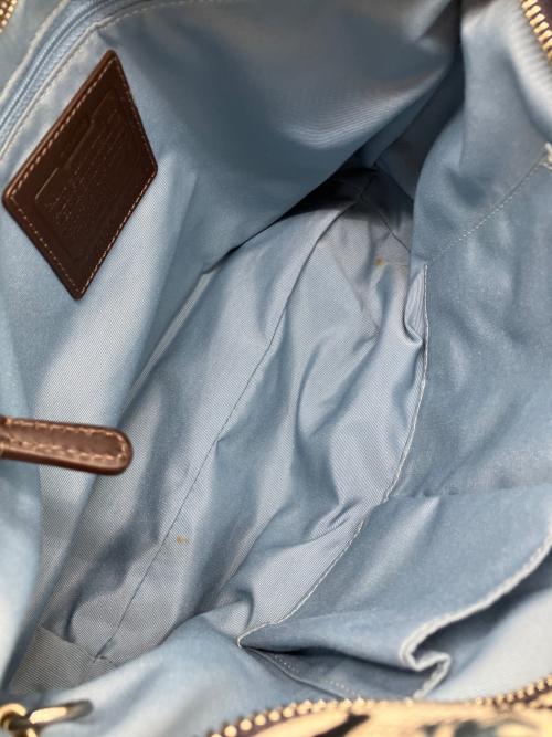 COACH（コーチ）COACH (コーチ) ワンショルダーバッグ ブルーの古着・服飾アイテム