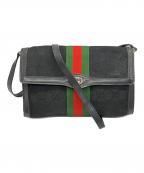 GUCCIグッチ）の古着「ショルダーバッグ」｜ブラック
