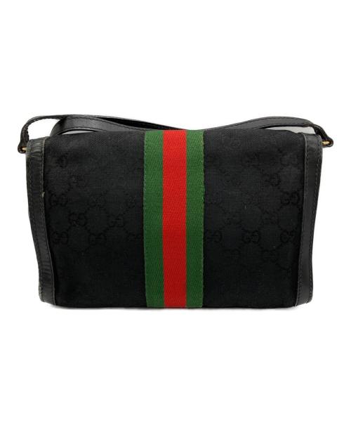 GUCCI（グッチ）GUCCI (グッチ) ショルダーバッグ ブラックの古着・服飾アイテム