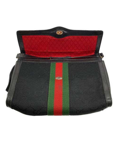 GUCCI（グッチ）GUCCI (グッチ) ショルダーバッグ ブラックの古着・服飾アイテム