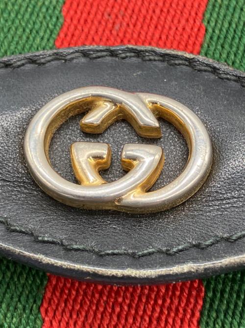 GUCCI（グッチ）GUCCI (グッチ) ショルダーバッグ ブラックの古着・服飾アイテム