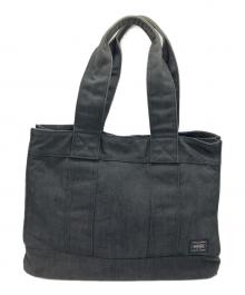 PORTER（ポーター）の古着「スモーキー トートバッグ」｜ブラック