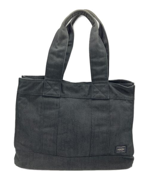 PORTER（ポーター）PORTER (ポーター) スモーキー トートバッグ ブラックの古着・服飾アイテム