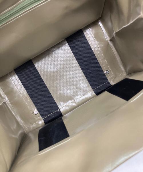 A.D.M.J.（エーディーエムジェイ）A.D.M.J. (エーディーエムジェイ) ハンドバッグ オリーブの古着・服飾アイテム