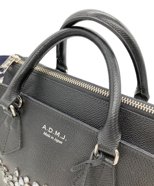 A.D.M.J.（エーディーエムジェイ）A.D.M.J. (エーディーエムジェイ) 2WAYバッグ ブラックの古着・服飾アイテム