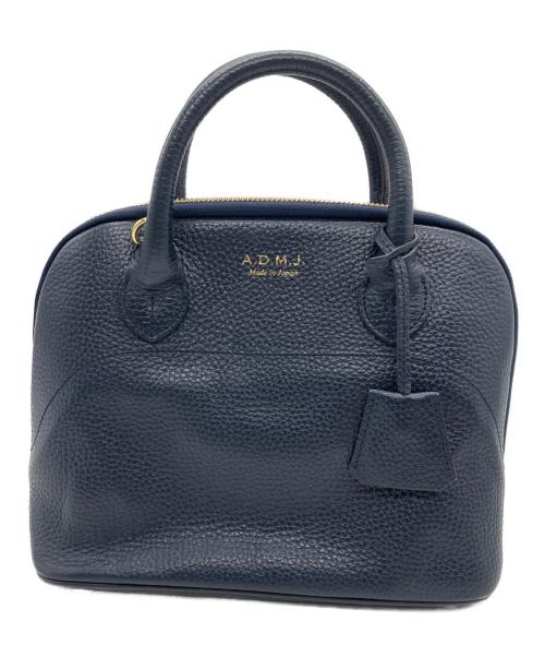 A.D.M.J.（エーディーエムジェイ）A.D.M.J. (エーディーエムジェイ) 2WAYバッグ ネイビーの古着・服飾アイテム
