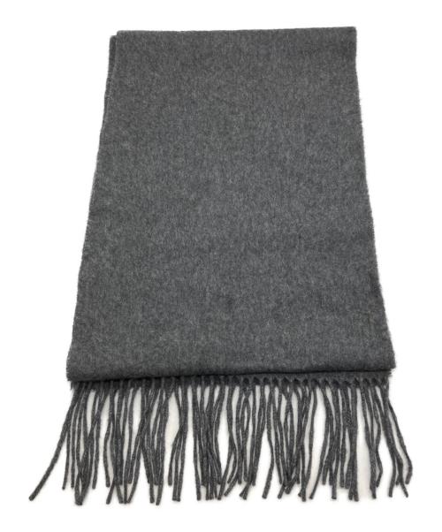 BURBERRY LONDON（バーバリーロンドン）BURBERRY LONDON (バーバリーロンドン) カシミヤストール グレーの古着・服飾アイテム
