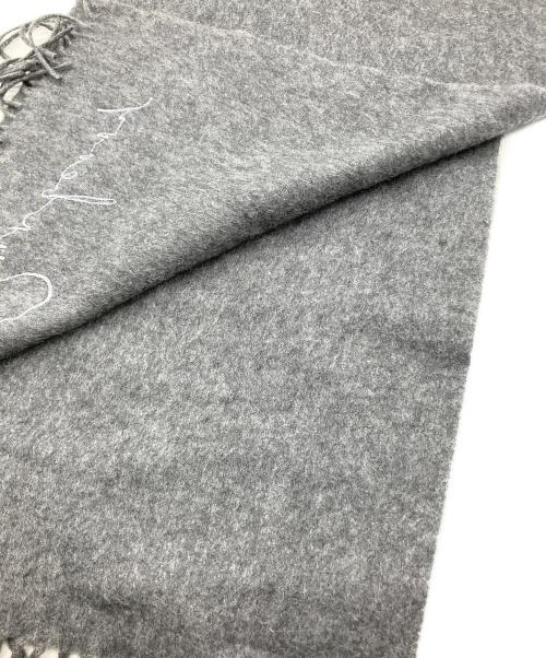 BURBERRY LONDON（バーバリーロンドン）BURBERRY LONDON (バーバリーロンドン) カシミヤストール グレーの古着・服飾アイテム