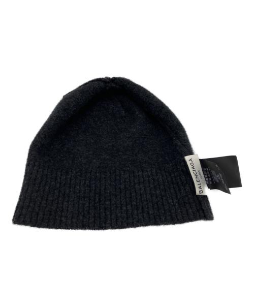 BALENCIAGA（バレンシアガ）BALENCIAGA (バレンシアガ) ニット帽 ブラックの古着・服飾アイテム