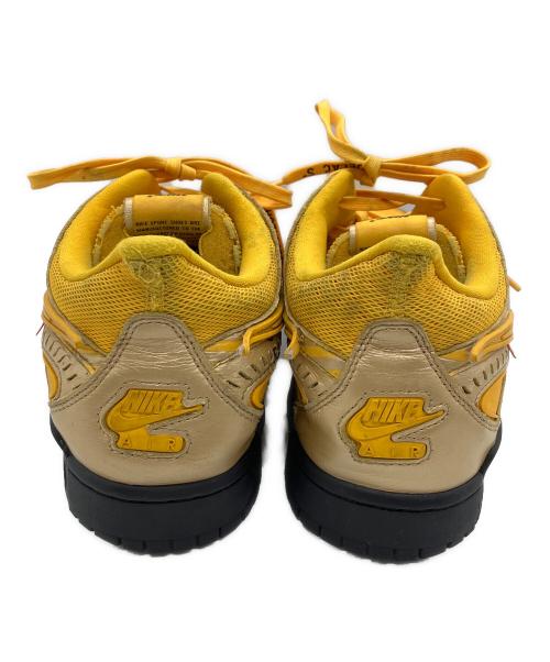 NIKE（ナイキ）NIKE (ナイキ) OFFWHITE (オフホワイト) AIR RUBBER DUNK LOW イエロー サイズ:30cmの古着・服飾アイテム