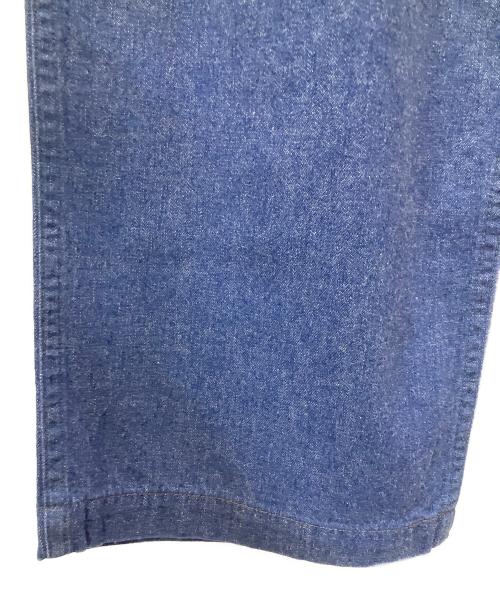 orSlow（オアスロウ）orSlow (オアスロウ) TWO TUCK DENIM WIDE TROUSERS ワンウォッシュ サイズ:3 未使用品の古着・服飾アイテム