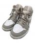 NIKE（ナイキ）の古着「AIR JORDAN 1 MID」｜ホワイト×グレー