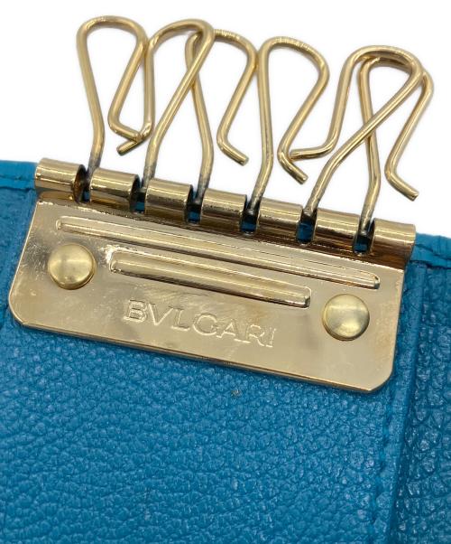 BVLGARI（ブルガリ）BVLGARI (ブルガリ) キーケース　GOAT ブルーの古着・服飾アイテム