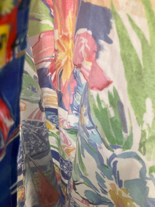POLO RALPH LAUREN（ポロ・ラルフローレン）POLO RALPH LAUREN (ポロ・ラルフローレン) アロハシャツ マルチカラー サイズ:Lの古着・服飾アイテム