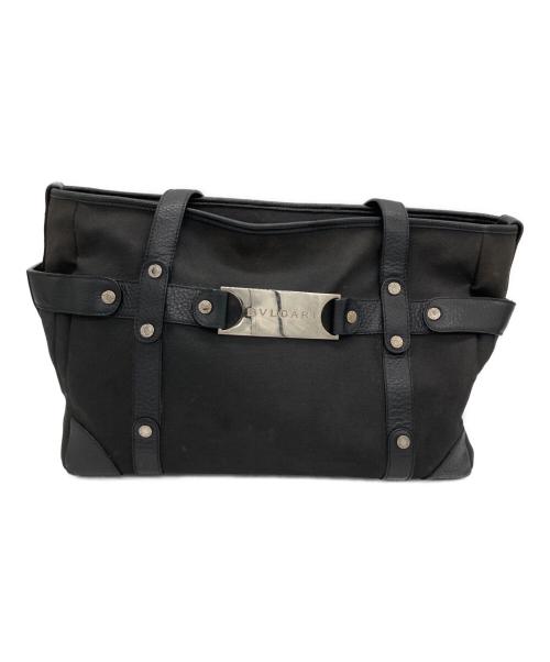 BVLGARI（ブルガリ）BVLGARI (ブルガリ) トートバッグ ブラックの古着・服飾アイテム