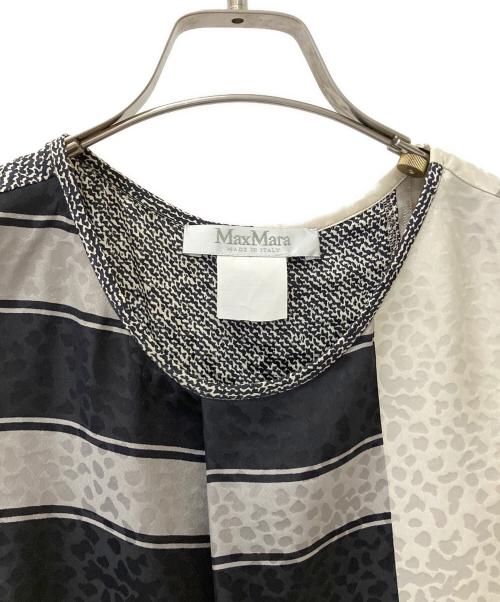 MaxMara（マックスマーラ）MaxMara (マックスマーラ) ノースリーブブラウス グレー サイズ:40の古着・服飾アイテム