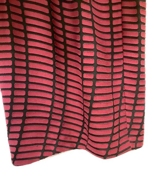 ISSEY MIYAKE（イッセイミヤケ）ISSEY MIYAKE (イッセイミヤケ) ワイドパンツ ボルドー サイズ:2の古着・服飾アイテム