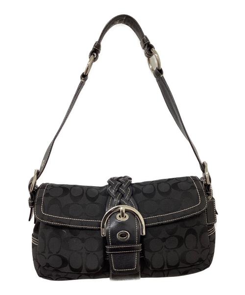 COACH（コーチ）COACH (コーチ) ワンショルダーバッグ ブラックの古着・服飾アイテム